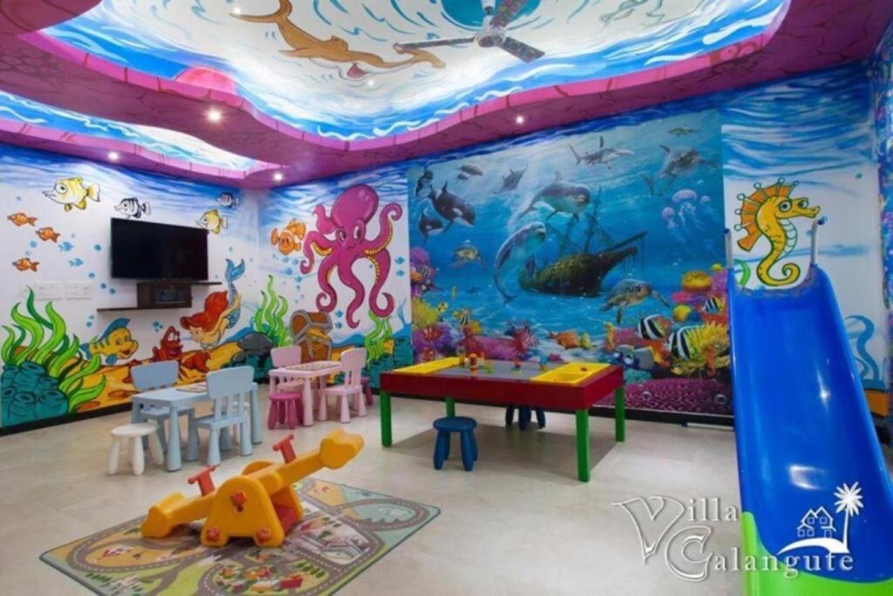 Luxury Rental With Kids Playroom In Goa Calangute Bagian luar foto
